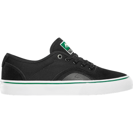 Emerica Mens Provost G6 Black White Gold Shoes