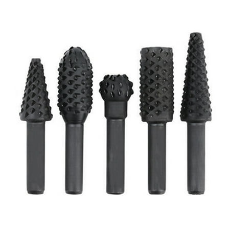 5pcs/set Home & Living Tool Steel Burr Wood Burr Wood Rasp Drill Bits For Grinding Polishing Black
5pcs/set Home & Living Tool Steel Burr Wood Burr Wood Rasp Drill Bits For Grinding Polishing Black