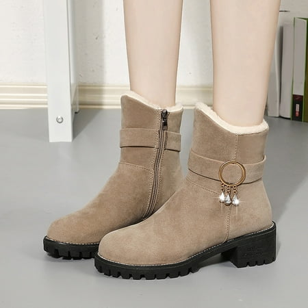 Cathalem 10 Wide Snow Boots Fashion Winter Women Snow Boots Thick Heel Medium Heel Non Womens Snow Boots Wide Width Insulated Khaki 6.5
Cathalem 10 Wide Snow Boots Fashion Winter Women Snow Boots Thick Heel Medium Heel Non Womens Snow Boots Wide Width Insulated Khaki 6.5