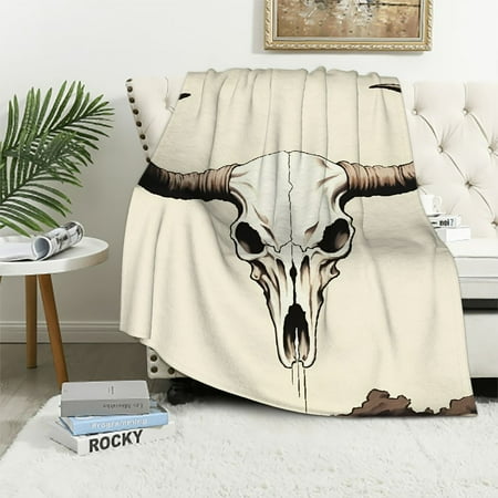 WULING Surrealism Skull Symbolism Flannel Material Blanket for All Seasons Lightweight & Durable Anti-Pilling & Anti-Wrinkle Various Sizes Available 50x60in
WULING Surrealism Skull Symbolism Flannel Material Blanket for All Seasons Lightweight & Durable Anti-Pilling & Anti-Wrinkle Various Sizes Available 50x60in