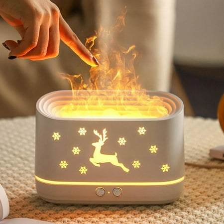 Christmas Elk USB Creative Simulation Flame LED Night Room Aromatherapy Valentine s Flame Bedroom Humidifier 3D Day Living G4U7
Christmas Elk USB Creative Simulation Flame LED Night Room Aromatherapy Valentine s Flame Bedroom Humidifier 3D Day Living G4U7