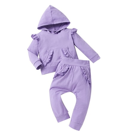Cotton Newborn Baby Girl Clothes Hooded Long Sleeve With Pocket TopTrousers 2Pcs set 9-12M Infant Outfits
Cotton Newborn Baby Girl Clothes Hooded Long Sleeve With Pocket TopTrousers 2Pcs set 9-12M Infant Outfits