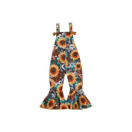 Toddler Baby Girl Jumpsuit Sleeveless Floral Print Romper Overalls Kids Long Flared Pants Summer Outfits
Toddler Baby Girl Jumpsuit Sleeveless Floral Print Romper Overalls Kids Long Flared Pants Summer Outfits