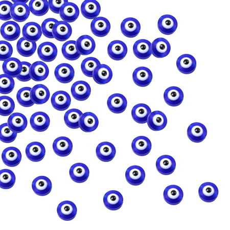 NUOLUX 100pcs Plastic Eyeball Beads Spacing Pendants Jewelry Making Accessories for Bracelet Crafts (Blue)
NUOLUX 100pcs Plastic Eyeball Beads Spacing Pendants Jewelry Making Accessories for Bracelet Crafts (Blue)