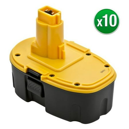 18V Battery for Dewalt DC9096 DW9096 DW9098 DC970 NiCD 1.5Ah 10Pack