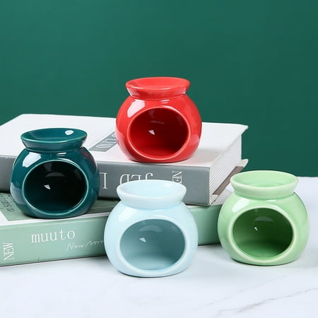 Porcelain Aroma Burner Essential Oil Furance Mini Candle Holder Ceramic Crafts