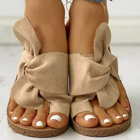 Kiplyki Flash Deals Women Open Toe Slide Bow-Knot Comfy Sandals Slippers Low Heeled Shoes
Kiplyki Flash Deals Women Open Toe Slide Bow-Knot Comfy Sandals Slippers Low Heeled Shoes