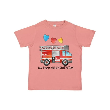 Inktastic My 1st Valentine s Day Fire Truck with Hearts Gift Toddler Boy or Toddler Girl T-Shirt
Inktastic My 1st Valentine s Day Fire Truck with Hearts Gift Toddler Boy or Toddler Girl T-Shirt