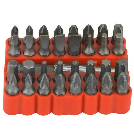 33Pcs Security Bit Screwdriver Tool Set Hex Screwdriver Bolts Hardware Tool (Solid)
33Pcs Security Bit Screwdriver Tool Set Hex Screwdriver Bolts Hardware Tool (Solid)