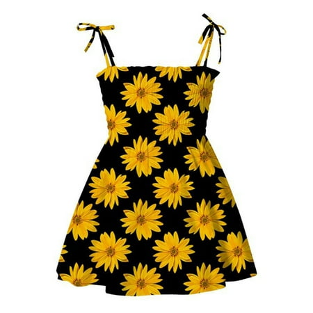 DNDKILG Baby Toddler Girls Sleeveless Summer Dresses Dress Floral Square Neck Sundress Orange 1Y-6Y 100
DNDKILG Baby Toddler Girls Sleeveless Summer Dresses Dress Floral Square Neck Sundress Orange 1Y-6Y 100