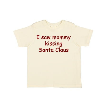Inktastic I Saw Mommy Kissing Santa Claus Gift Toddler Boy or Toddler Girl T-Shirt
Inktastic I Saw Mommy Kissing Santa Claus Gift Toddler Boy or Toddler Girl T-Shirt