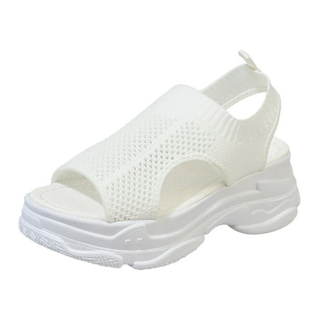 Womens Fashion Breathable Sandals Casual Sponge Cake Bottom Fish Mouth Sandals Summer Open Toe Slide Sandals Comfortable Flats Flip-Flops Sandal Casual Platforms Wedge Sandals Heeled Sandals A17017
Womens Fashion Breathable Sandals Casual Sponge Cake Bottom Fish Mouth Sandals Summer Open Toe Slide Sandals Comfortable Flats Flip-Flops Sandal Casual Platforms Wedge Sandals Heeled Sandals A17017