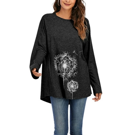 Juniors Girls Sleepshirt Casual Round Neck Basic Tunic Tops Women Long Sleeve Floral Nightwear Long T-shirt Blouse
Juniors Girls Sleepshirt Casual Round Neck Basic Tunic Tops Women Long Sleeve Floral Nightwear Long T-shirt Blouse