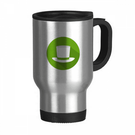 Round Outline Green Hat Icon Travel Mug Flip Lid Stainless Steel Cup Car Tumbler Thermos
Round Outline Green Hat Icon Travel Mug Flip Lid Stainless Steel Cup Car Tumbler Thermos