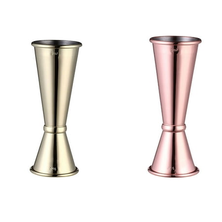 Kehuoyezai 304 Stainless Steel Ounce Glass Wine Measurer Double Head Cocktail Glass 30/60ML
Kehuoyezai 304 Stainless Steel Ounce Glass Wine Measurer Double Head Cocktail Glass 30/60ML