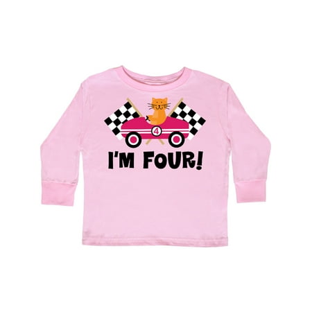 Inktastic 4th Birthday Racing Rally Flags Gift Toddler Boy or Toddler Girl Long Sleeve T-Shirt
Inktastic 4th Birthday Racing Rally Flags Gift Toddler Boy or Toddler Girl Long Sleeve T-Shirt