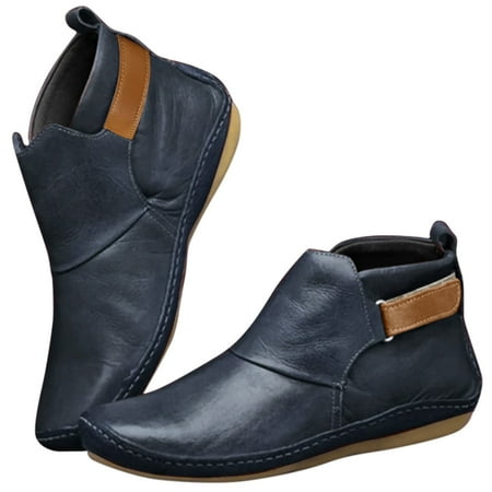 Women s Fashion Pure Color Leather Hook Loop Comfortable Casual Flat Ankle Boots Wedge Boots Womens Wide Width Boots for Women Size 11 Women s Booties And Boots Boots for Women Low Heel Dressy Low
Women s Fashion Pure Color Leather Hook Loop Comfortable Casual Flat Ankle Boots Wedge Boots Womens Wide Width Boots for Women Size 11 Women s Booties And Boots Boots for Women Low Heel Dressy Low