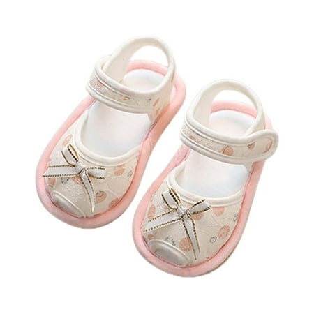 Chnzic Toddler Baby Girl Shoes Breathable Shoes Open Toe Sandals Girl Sandals Baby Soft Soled Sandals Sizes 3-6 Months
Chnzic Toddler Baby Girl Shoes Breathable Shoes Open Toe Sandals Girl Sandals Baby Soft Soled Sandals Sizes 3-6 Months