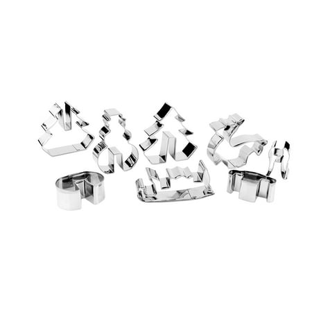 BESTONZON 8Pcs/Set 3D Christmas Scenario Fondant Stainless Steel Cookie Cutters Set Biscuit Baking Molds Kitchen Cake Decorating Tools
BESTONZON 8Pcs/Set 3D Christmas Scenario Fondant Stainless Steel Cookie Cutters Set Biscuit Baking Molds Kitchen Cake Decorating Tools