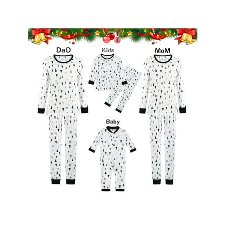 Huakaishijie Christmas Matching Pajamas Parent-child Nightwear Set White Long Sleeve Printed Pattern Tops and Pants/ Jumpsuit
Huakaishijie Christmas Matching Pajamas Parent-child Nightwear Set White Long Sleeve Printed Pattern Tops and Pants/ Jumpsuit