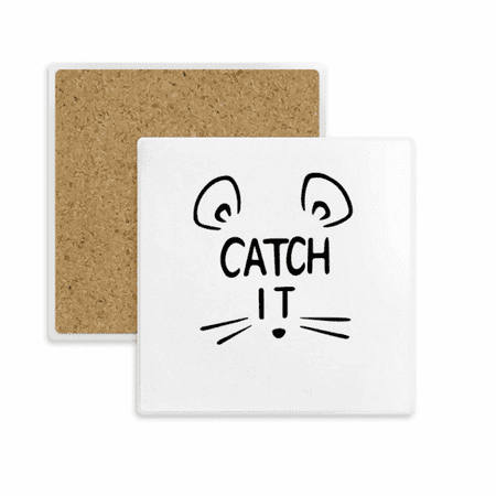 Catch IT Mouse Face DIY Design Square Coaster Cup Mat Mug Subplate Holder Insulation Stone
Catch IT Mouse Face DIY Design Square Coaster Cup Mat Mug Subplate Holder Insulation Stone