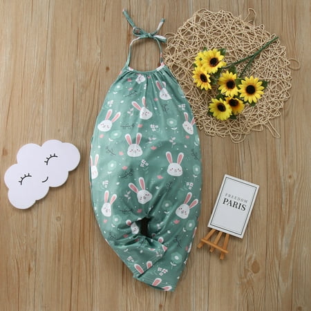 Toddler Kids Baby Girls Sleeveless Summer Romper Jumpsuit Playsuit Clothes 1-6Y Green 90
Toddler Kids Baby Girls Sleeveless Summer Romper Jumpsuit Playsuit Clothes 1-6Y Green 90