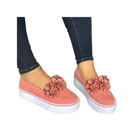 Woobling Women Sneakers Comfort Flats Platform Casual Shoe Work Loafers Lightweight On Flower Pink 4.5
Woobling Women Sneakers Comfort Flats Platform Casual Shoe Work Loafers Lightweight On Flower Pink 4.5