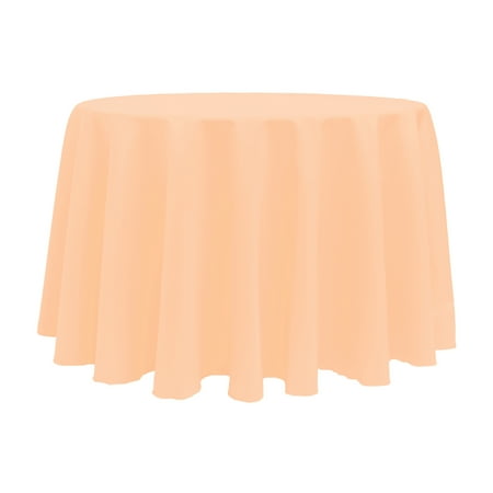Ultimate Textile (10 Pack) 114-Inch Round Polyester Linen Tablecloth - for Wedding Restaurant or Banquet use Peach
Ultimate Textile (10 Pack) 114-Inch Round Polyester Linen Tablecloth - for Wedding Restaurant or Banquet use Peach