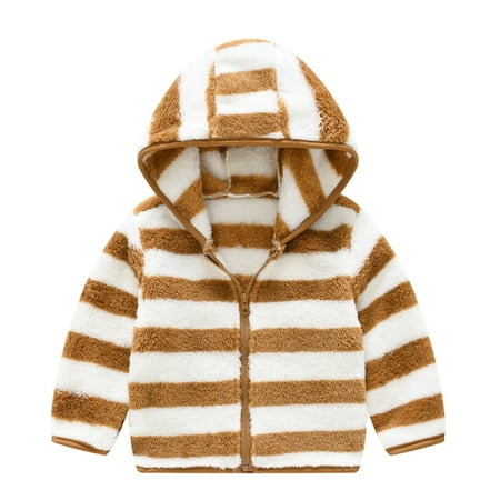 Sales Honeeladyy Fall Winter Toddler Kids Baby Girls Boys Zipper Striped Thick Hooded Coat Warm Outwear Back to School
Sales Honeeladyy Fall Winter Toddler Kids Baby Girls Boys Zipper Striped Thick Hooded Coat Warm Outwear Back to School