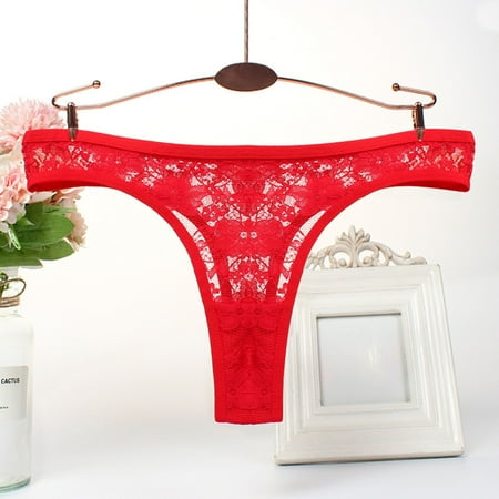 Pxiakgy lingerie for women Women s Lace Thong Fun Hollow Low Waist Cotton Crotch Underwear Red + XL
Pxiakgy lingerie for women Women s Lace Thong Fun Hollow Low Waist Cotton Crotch Underwear Red + XL