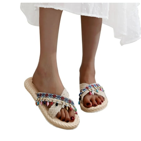 Women Flowers Open Toe Slippers Shoes Comfy Sandals Casual Comfortable Beach Sandals
Women Flowers Open Toe Slippers Shoes Comfy Sandals Casual Comfortable Beach Sandals