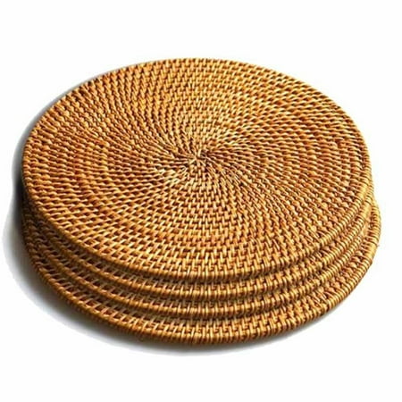 Xigeapg 4 Pcs Rattan Trivets for Hot Dishes-Insulated Hot Pads Durable Pot Holder for Table Heat Resistant Mats for Kitchen
Xigeapg 4 Pcs Rattan Trivets for Hot Dishes-Insulated Hot Pads Durable Pot Holder for Table Heat Resistant Mats for Kitchen