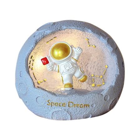 Ltesdtraw 3D Resin Astronaut Night Lamp Art Crafts Desktop Atmosphere Table Light Ornament
Ltesdtraw 3D Resin Astronaut Night Lamp Art Crafts Desktop Atmosphere Table Light Ornament