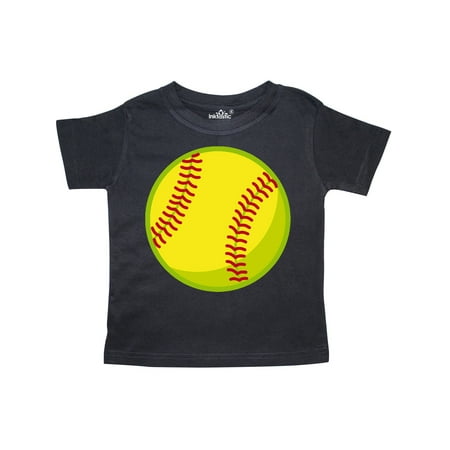 Inktastic Personalized Softball Gift Toddler Boy or Toddler Girl T-Shirt
