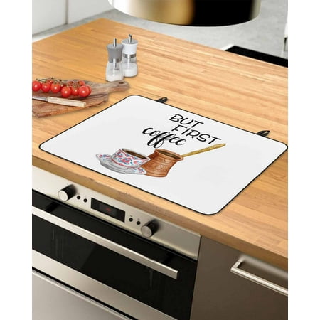 Coffee Stove Top Covers for Electric Stove Heat Insulation Fireproof Glass Cooktop Cover Counter Top Glass Stove Cover for Prevent Scratches 29 x21 Coffee Time Farmhouse
Coffee Stove Top Covers for Electric Stove Heat Insulation Fireproof Glass Cooktop Cover Counter Top Glass Stove Cover for Prevent Scratches 29 x21 Coffee Time Farmhouse