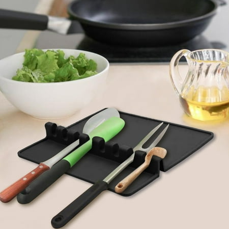 Buodes Spoons Kitchen Utensils 2Pc Silicone Spoon Bpa-Free Anti-Slip Heat Resistant Grill Kitchen Utensil Rest Kitchen organization
Buodes Spoons Kitchen Utensils 2Pc Silicone Spoon Bpa-Free Anti-Slip Heat Resistant Grill Kitchen Utensil Rest Kitchen organization