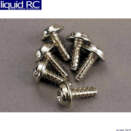 Traxxas 3290 Screws 3x8mm Washerhead Self-Tapping (6)