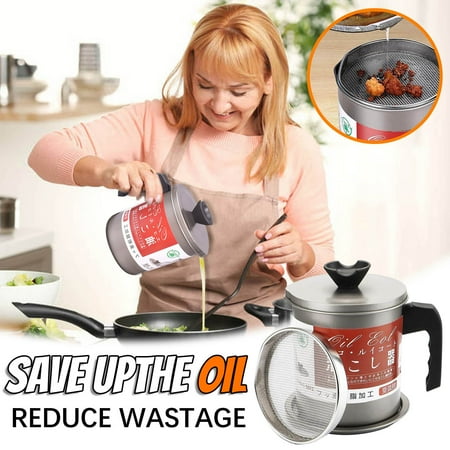 Oil Pot Household Soup Filter Grease With Fine Mesh Container Filter Oil-proof Kitchen,Dining Bar Kitchen Cleaning Supplies
Oil Pot Household Soup Filter Grease With Fine Mesh Container Filter Oil-proof Kitchen,Dining Bar Kitchen Cleaning Supplies