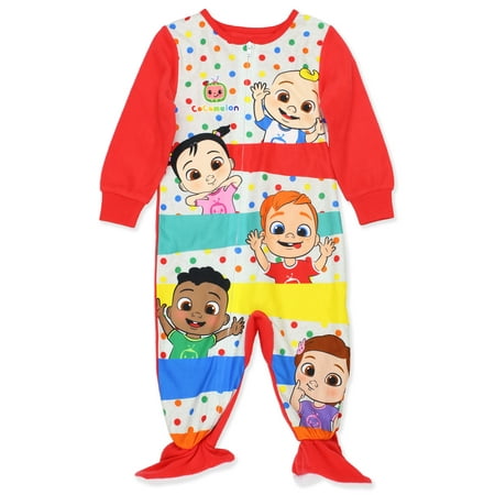 

Cocomelon Toddler Infant Footed Blanket Sleeper Pajamas K254211CM