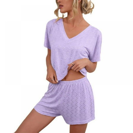 Womens Pajamas Set Soft Pjs Nightwear Short Sleeve Top with Shorts Pajama Sets Plus Size Sleepwear S-XL
Womens Pajamas Set Soft Pjs Nightwear Short Sleeve Top with Shorts Pajama Sets Plus Size Sleepwear S-XL