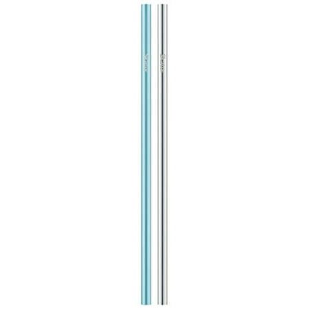 Skater Aluminum Straw Muddler 24cm 8mm 2pcs Mintha Silver AST2S