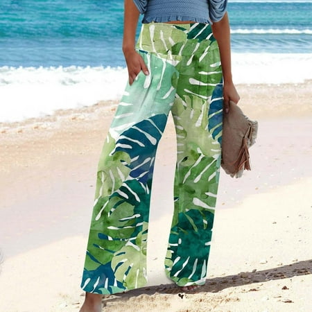 〖CFXNMZGR〗Palazzo Pants For Women High Waist Wide Leg Palazzo Lounge Floral Prints Pants For Women Smocked Elastic Waist Loose Comfy Casual Pajama Pants Pockets
〖CFXNMZGR〗Palazzo Pants For Women High Waist Wide Leg Palazzo Lounge Floral Prints Pants For Women Smocked Elastic Waist Loose Comfy Casual Pajama Pants Pockets