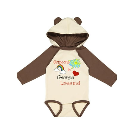 Inktastic Someone in Georgia loves me! Gift Baby Boy or Baby Girl Long Sleeve Bodysuit
Inktastic Someone in Georgia loves me! Gift Baby Boy or Baby Girl Long Sleeve Bodysuit