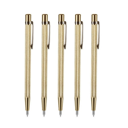 

5 Pcs Diamond Metal Marker Engraving Pen Tungsten Carbide Nib for Glass Ceramic Metal Wood Engraving Hand Tools