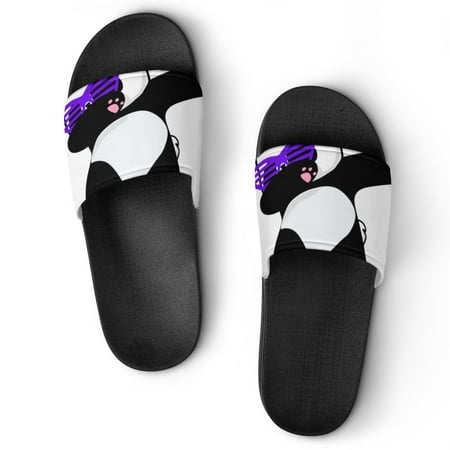 GZHJMY Stylish Slides for Women Men Dabbing Panda Soft Flexible Slip-on Sandals Slippers
GZHJMY Stylish Slides for Women Men Dabbing Panda Soft Flexible Slip-on Sandals Slippers