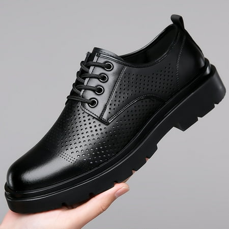 Black Shoes and Boots Men‘s Autumn Breathable Low-top Workwear Shoes Big Toe Shoes Trendy Casual British Style Baita Shoes
Black Shoes and Boots Men‘s Autumn Breathable Low-top Workwear Shoes Big Toe Shoes Trendy Casual British Style Baita Shoes