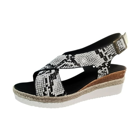 YUHAOTIN Female Silver Sandals for Women Dressy Ladies Fashion Summer Ethnic Leather Buckle Open Toe Slope Heel Thick Sole Sandals Womens Sandals with Arch Support Wedge Women s Sandals Dressy Wide
YUHAOTIN Female Silver Sandals for Women Dressy Ladies Fashion Summer Ethnic Leather Buckle Open Toe Slope Heel Thick Sole Sandals Womens Sandals with Arch Support Wedge Women s Sandals Dressy Wide