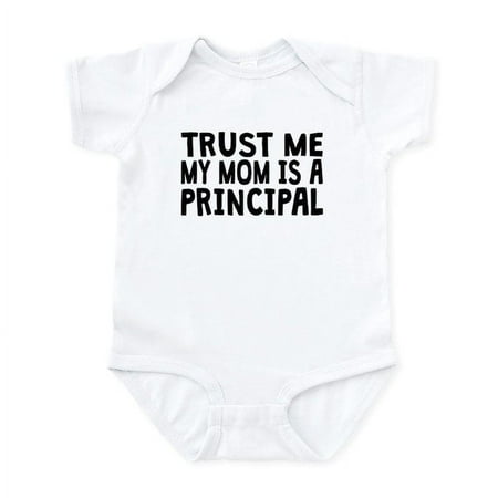 CafePress - Trust Me My Mom Is A Principal Body Suit - Baby Light Bodysuit Size Newborn - 24 Months
CafePress - Trust Me My Mom Is A Principal Body Suit - Baby Light Bodysuit Size Newborn - 24 Months
