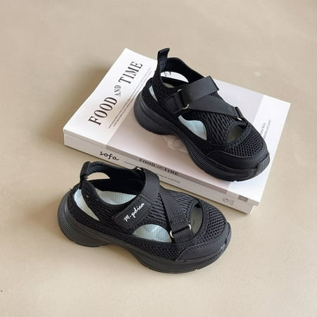 Children‘s Single Mesh Baotou Sandals 2024 Summer New Breathable Boys and Girls White Shoes Non-Slip Casual Running Shoes
Children‘s Single Mesh Baotou Sandals 2024 Summer New Breathable Boys and Girls White Shoes Non-Slip Casual Running Shoes