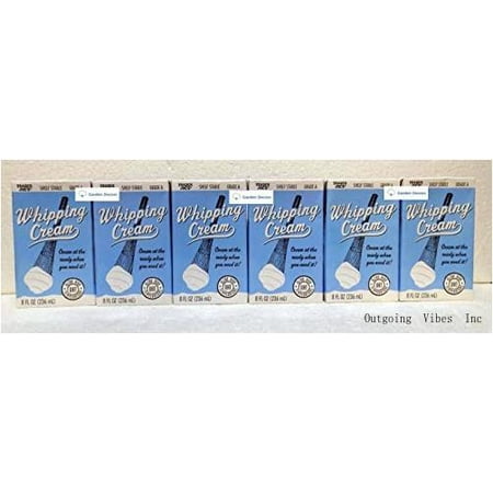 Trader Joe’S Shelf Stable Grade A Whipping Cream 8Fl Oz 236Ml (Six Boxes)